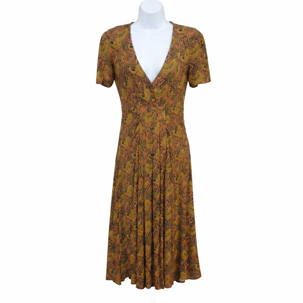 NWOT Free People Paisley Midi Dress | Size 4